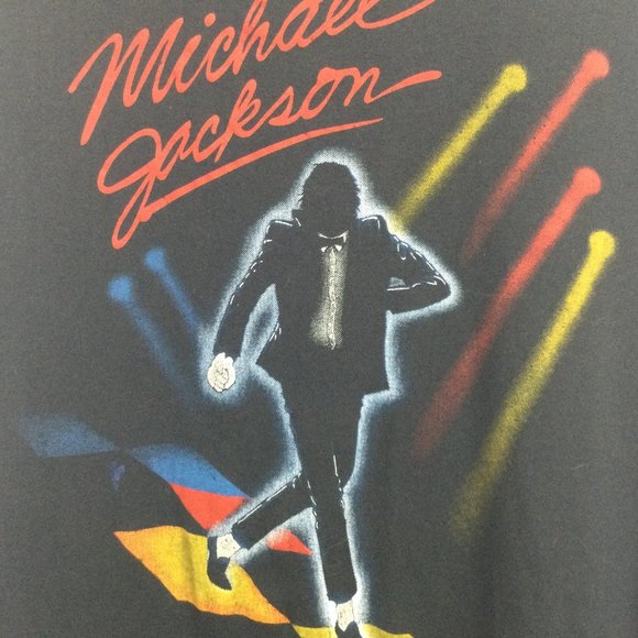 Vintage 1984 Michael Jackson Victory Tour Shirt S - Picture 2 of 9